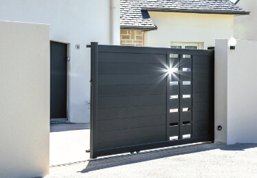 Réparation de portail électrique coulissant résidentiel et porte de garage en Alsace